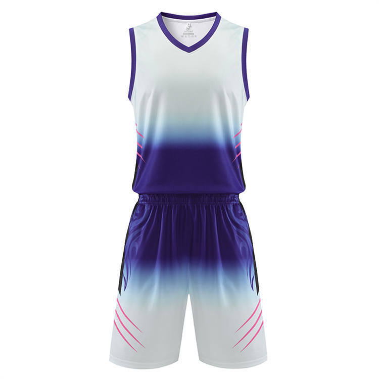 Custom basketball uniform set for men and women, including a vest, in plus sizes, suitable for middle and high school students, breathable and quick-drying