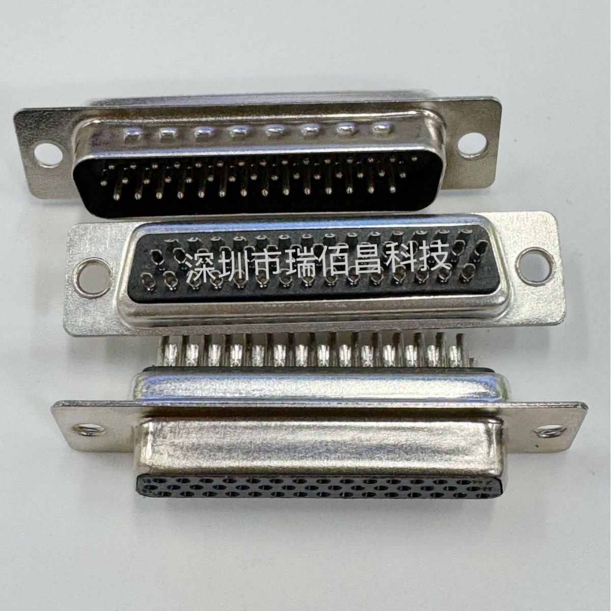 DB44公头 HDB44针 插头 焊线式 串口VGA接头D-SUB连接器44芯公座