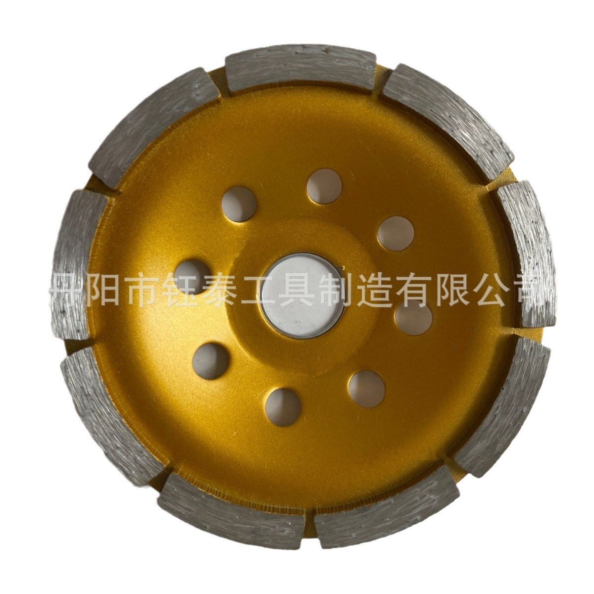 厂家批发115单排金刚石磨轮大理石石材打磨块大结块混凝土磨盘