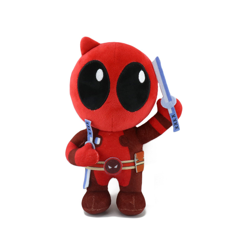 国境を越えた新製品Deadpool死侍ぬいぐるみ漫画アニメ周辺人形誕生日プレゼント|undefined