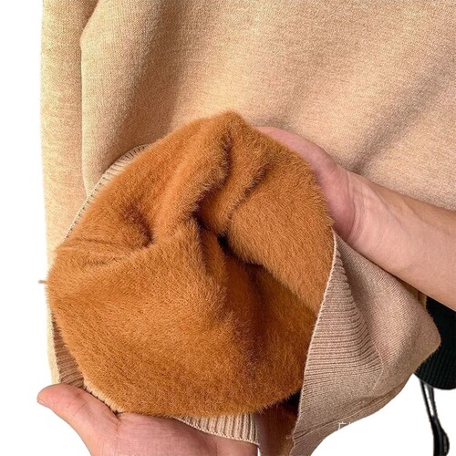 White high-neck padded thermal t-shirt for women, autumn and winter innerwear, new unique warm top, single color