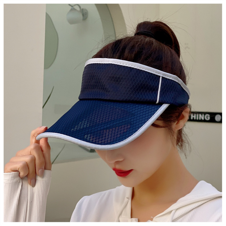 Summer Visor Hat For Women And Men Quick Drying Mesh Sun Hat_voghion.com