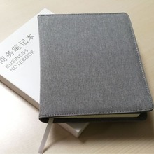 厂家生产商务笔记本亚麻布料封面a5手帐本防水布面经典耐用记事本