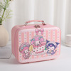 Cartoon handheld capacious cosmetic bag, cute storage box, new collection, internet celebrity