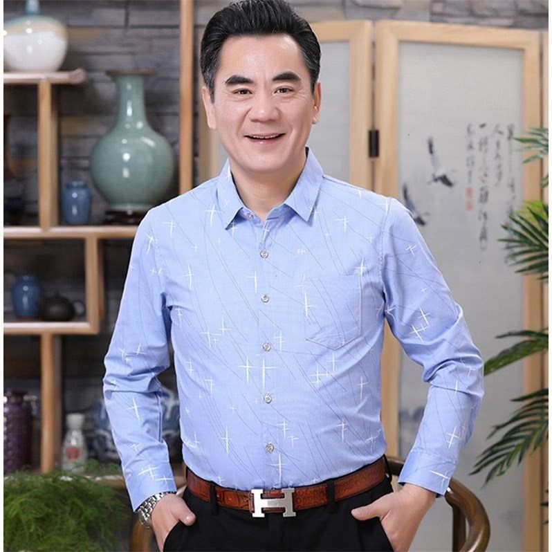 셔츠 73222 블루 [포켓 있음]