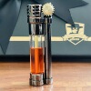 Zorro Zorro Bronze kernel oil windproof lighter personality Creative transparent warehouse classic kerosene color oil