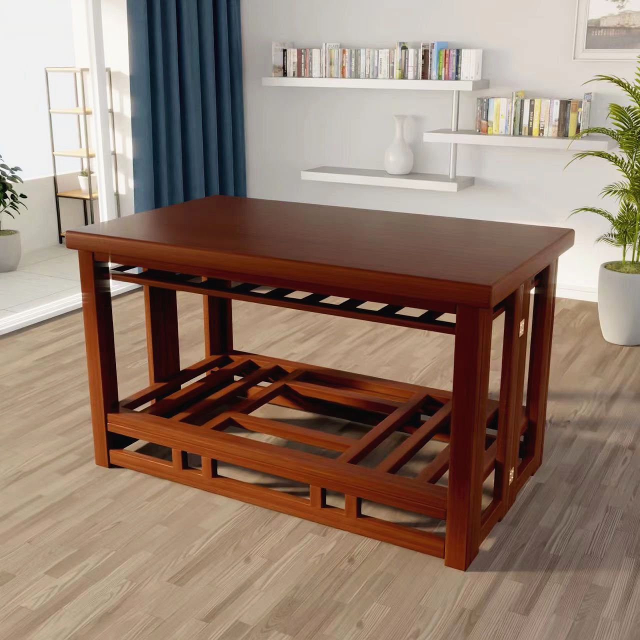 Mesa de horneado plegable para el hogar, tabla de calefacción rectangular multifuncional, mesa de horneado, mesa de enfriamiento y calefacción integrada para el hogar