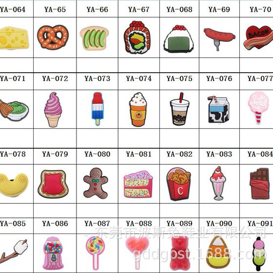 Cross-border e-commerce hole shoes shoes flower buckle shopping mall with shoes decorative accessories accessories shoes with snacks food play category