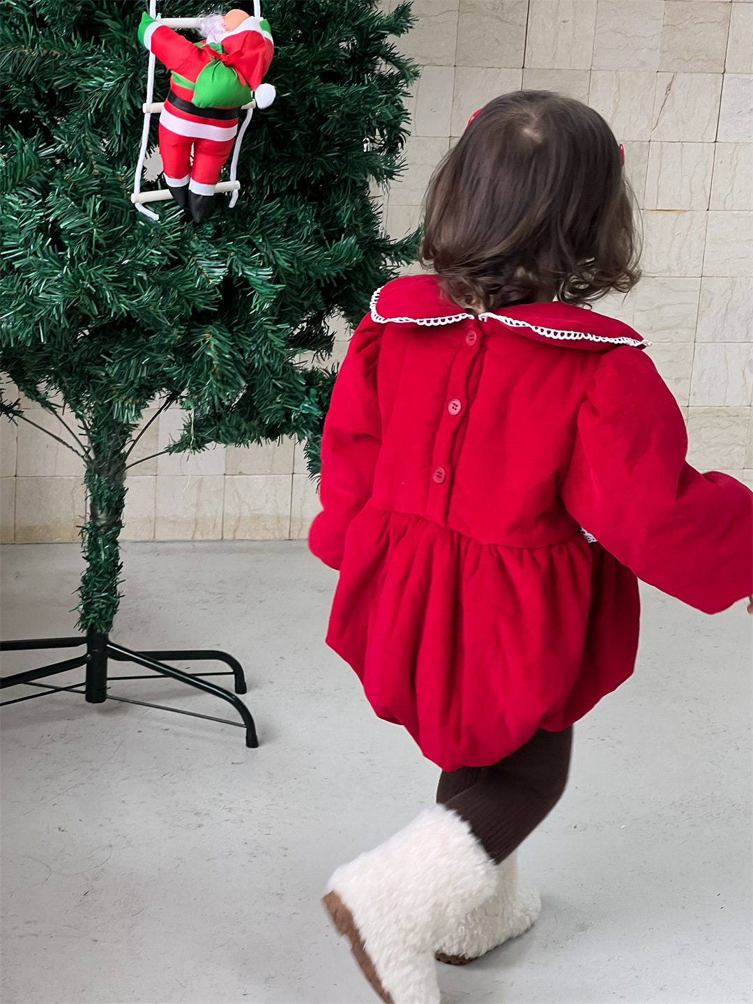 Ropa de invierno para niños, bolsa de solapa para bebés, ropa infantil coreana más camisa de pelusa