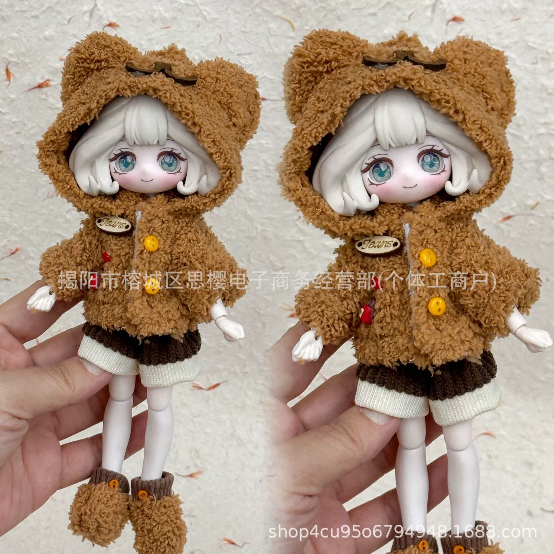 Набор одежды для куклы 8 очков bjd 12 очков ob11 11–17 см Ah Ti Bang Ni Tu Penny Beast Boy Clothes