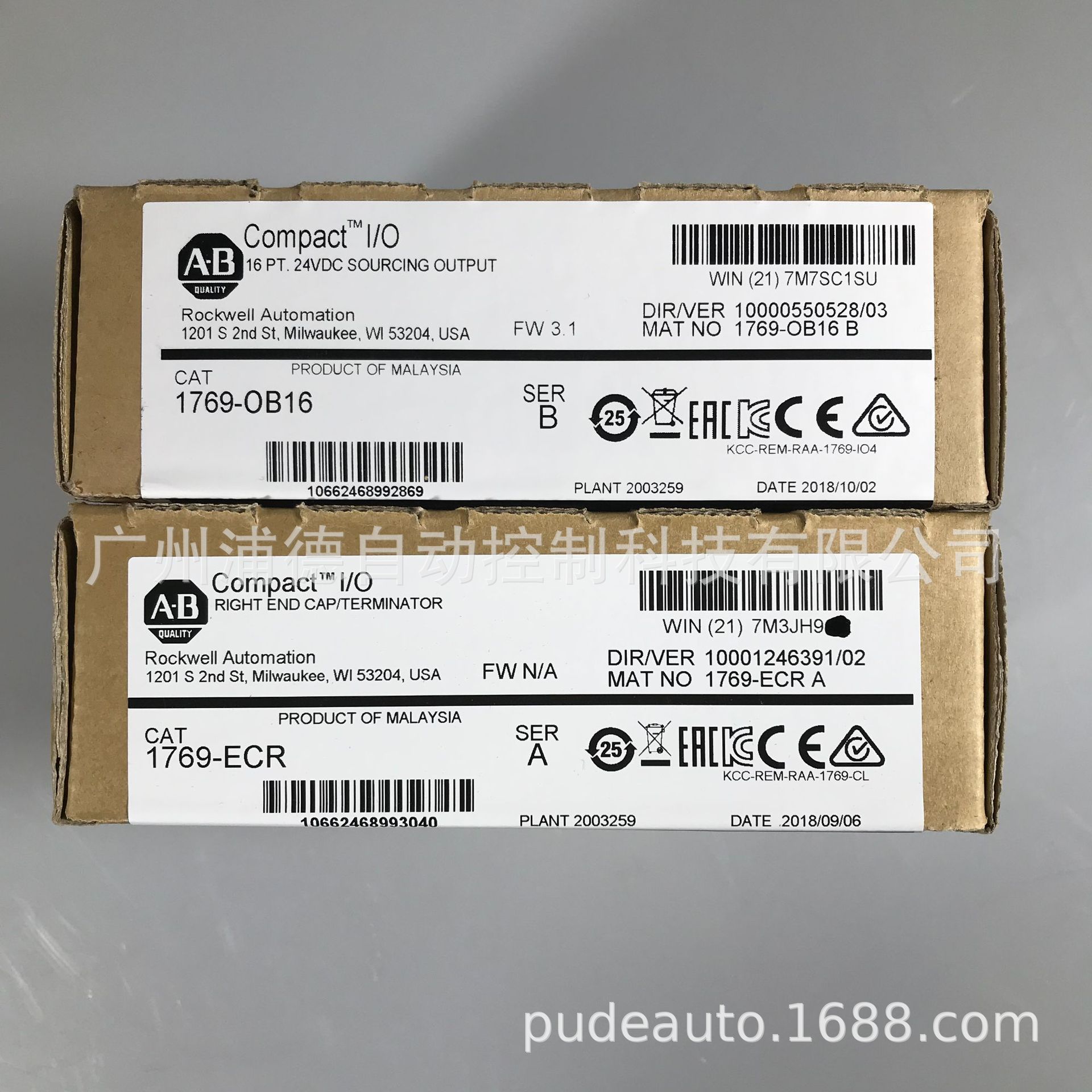 Rockwell全新模块1769-OB16，1769-OB8，1769-IF8原装现货