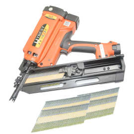 弘愿HYBEST GSN3490B电动锂电池木钉枪纸排钉枪气动打钉枪纸排钉