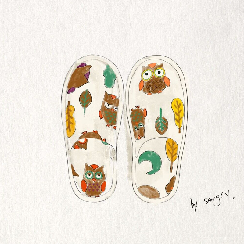 Wholesale cute home children's cotton and linen slippers hotel homestay travel cartoon washed disposable children's slippers