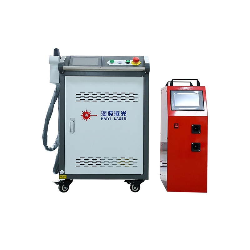 Jiangsu portátil máquina de soldadura láser de metal hoja conducto de aire tubo redondo Acero inoxidable máquina de soldadura láser industrial