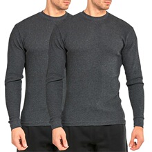 G 53104 Waffle Knit Solid Color Round Neck T-Shirt �����Բ