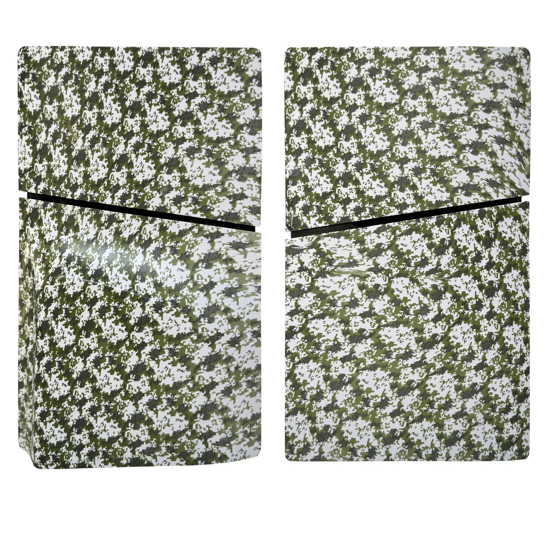 Transfronterizo exclusivo PS5Pro caja de reemplazo de fibra de carbono caja de consola de juegos caja de protección caja negra desmontable