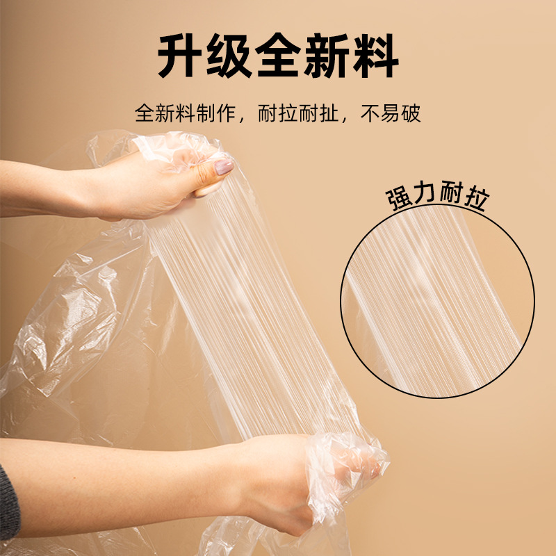 防塵絵画使い捨てエプロンpeプラスチック鍋成人児童絵画飲食防水防油よだれかけ卸売り