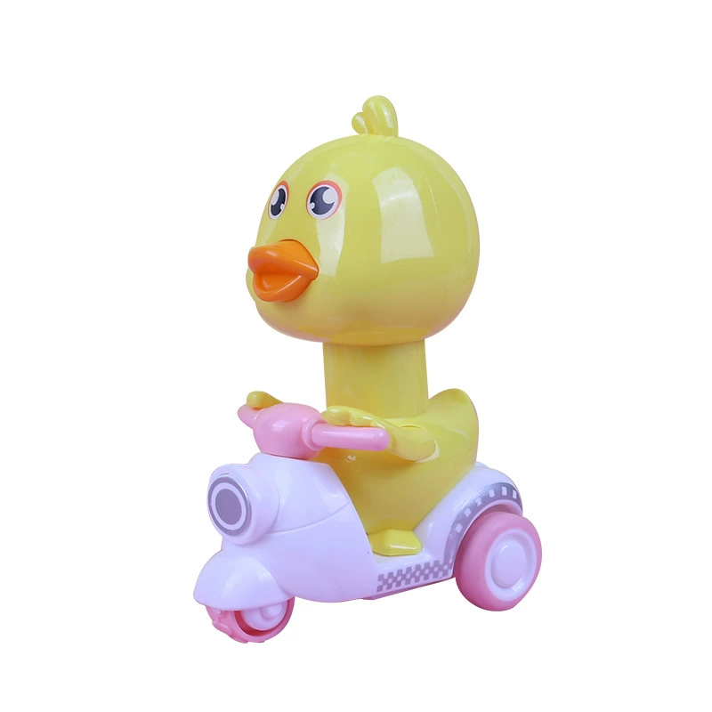 B.Duck, воин, мотоцикл, инерционная игрушечная машина для мальчиков и девочек, утка, 3 года