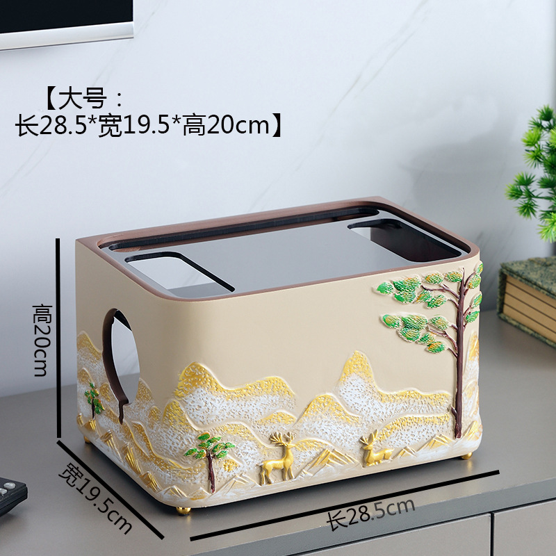 Khaki large pine deer double layer