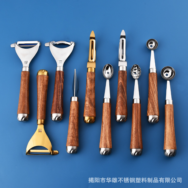 Combination paring knife digger fruit carving knife corn planer 304…
