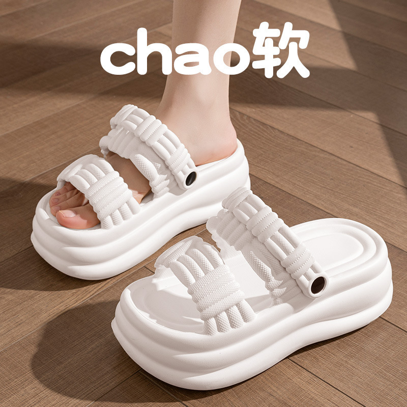 Eva2026 New Summer Style Women's Student Simple Versatile Casual Sandals That Can Be Worn Both Indoors and Outdoors, with Height Increase Feature Eva2026 New Summer Style Women's Student Simple Versatile Casual Sandals That Can Be Worn Both Indoors and Outdoors, with Height Increase Feature