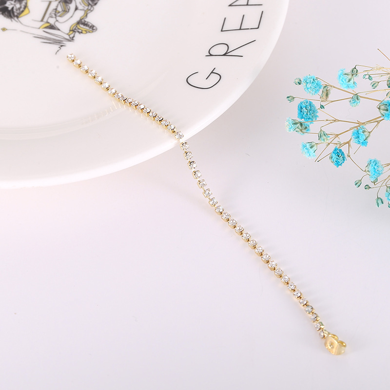 19 Single -roots diamond chain earbuds