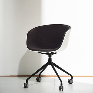 Nordic Rotatable Lifting Chair Home Ergonomic Chair Comfortable Computer Chair Iron Foot Dining Chair Backrest Chair Office Chair