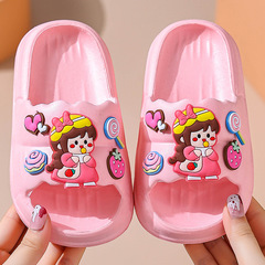 Children's Slippers EVA Summer Cartoon Princess Home Non-slip Medium and Small Children Soft Sole Boys Baby Cool Slippers
