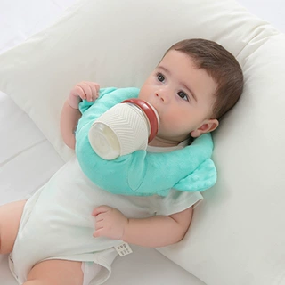 懒人喂奶神器哺乳新生儿宝宝床上躺着吃奶瓶固定支架婴儿多功能枕