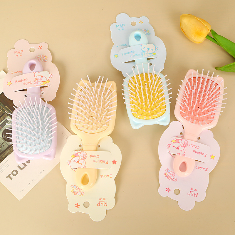 新商品のキャンディー色のエアクッションの美容櫛の少女のかわいい女の子の携帯の小さい櫛のエアバッグは櫛の卸売りをマッサージします。|undefined