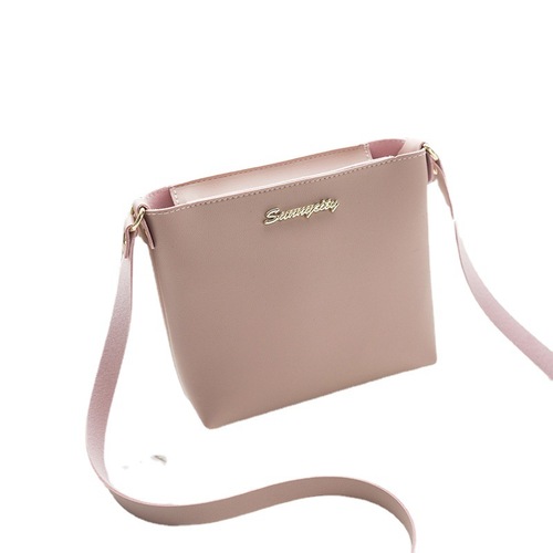 夏季包包女简约百搭款女包ins单肩斜挎包小众设计bags水桶包