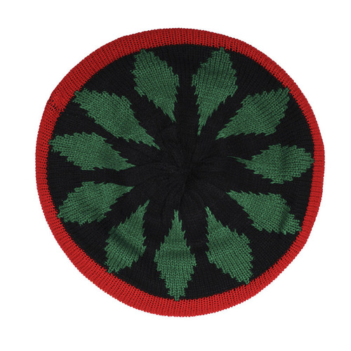 Beanie for Women Autumn and Winter Jamaica Reggae Knitted Hat Rainbow Striped Beret on TEMU