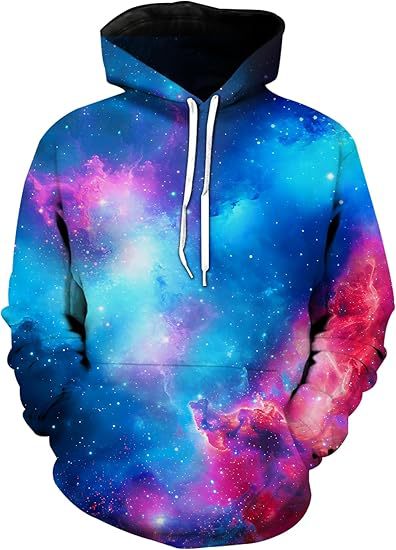 Europa y América AliExpress venta caliente transfronteriza 3D impresión digital hombres sueltos de manga larga con cordón bolsa de parche suéter con capucha en stock