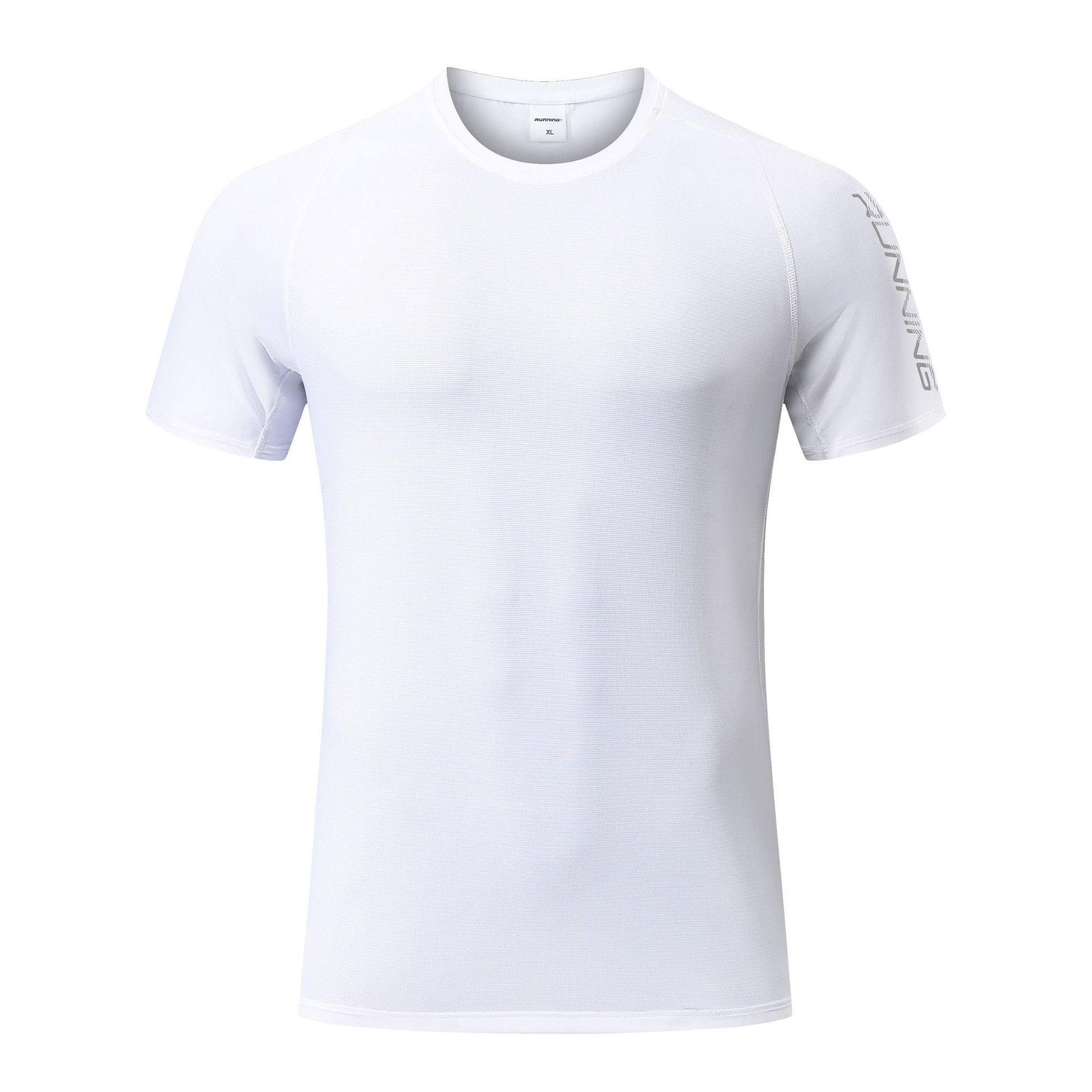 Verano nueva camiseta deportiva de velocidad de hombre ropa seca impresión reflectante deportiva al aire libre correr baloncesto ropa de gimnasio de mangas cortas para hombres