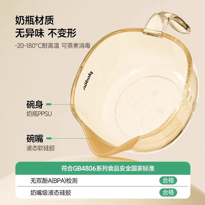 Чаша для детского питания Puliton, специальная чаша для новорожденных, мягкая горловина для кормления ребенка PPSU, инструмент для кормления рисовой кашей