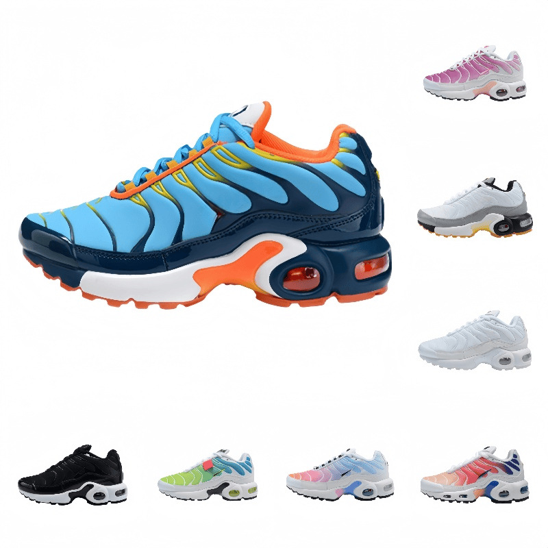 Putian Shoes Maxtn Air Cushion Running Shoes Children's Shoes Mesh Breathable Anti-Slip Casual Sports Shoes 28-35 Cross-Border Foreign Trade