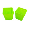 Flowerpot for growing plants, square small plastic plant lamp