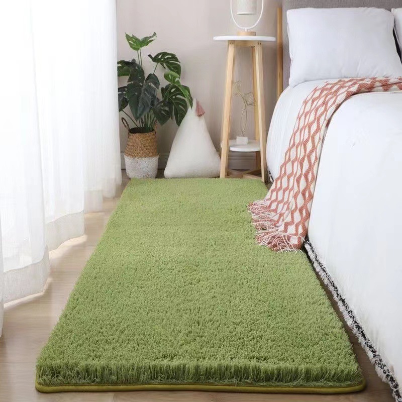 양고기 양털-잔디 녹색