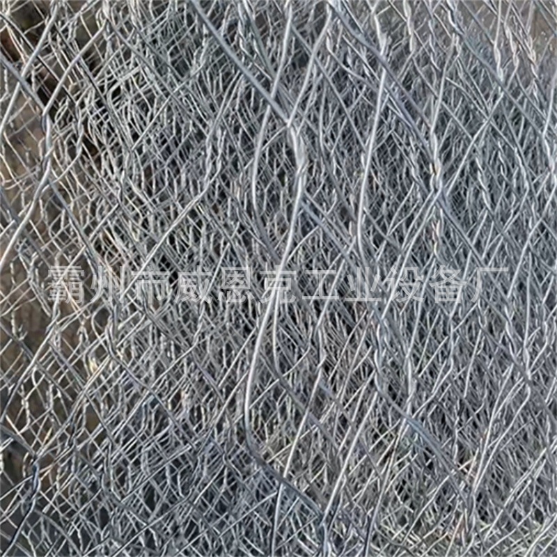 铅丝网卷 机械编织六角网片 100*120mm河道石笼网 防汛格宾网