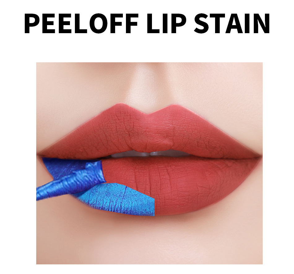 Fit Colors Peel-off lip gloss matte finish with a base color, a cross-border Amazon bestseller Item Picture
