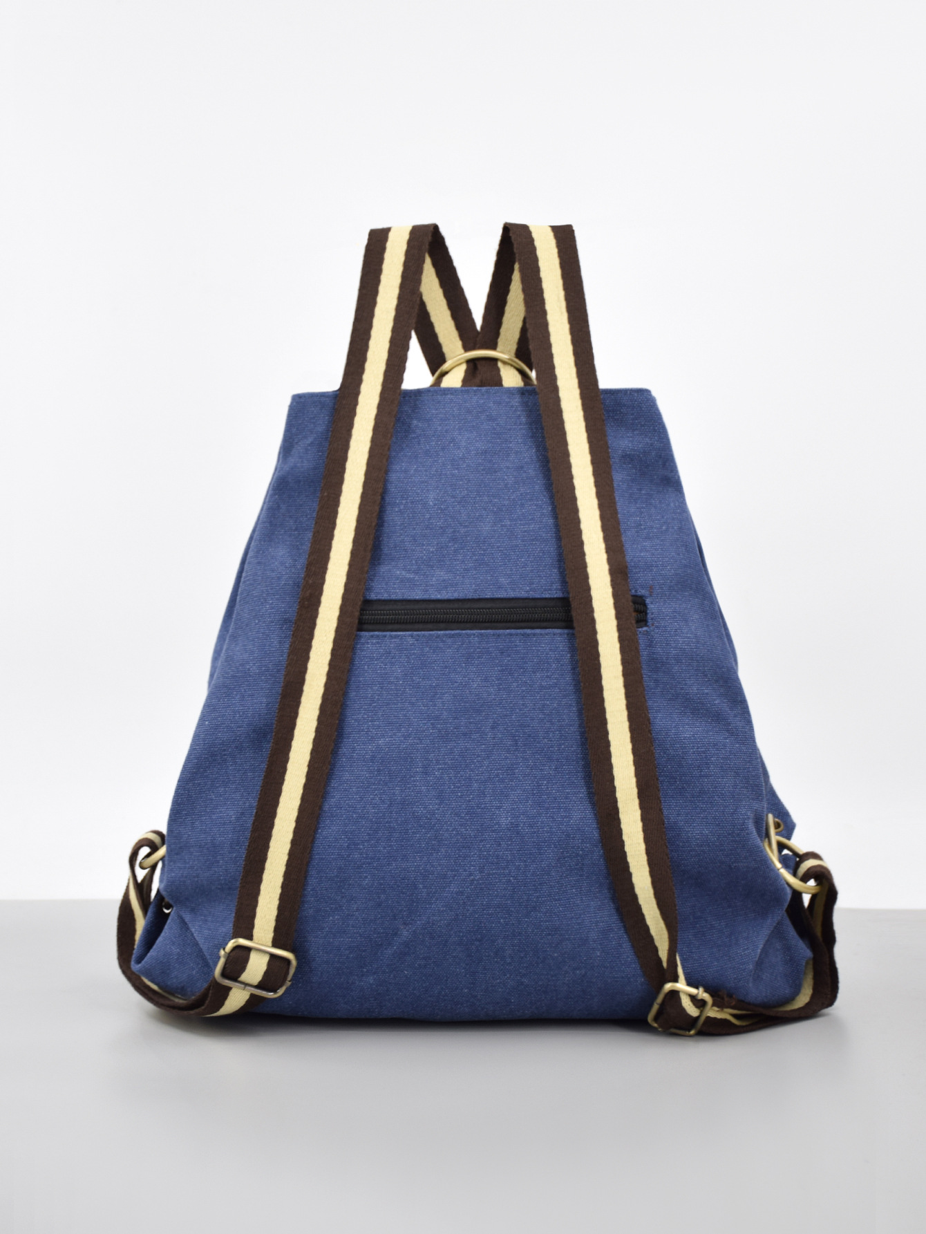 Mochila bordada mochila de lona de gran capacidad para mujer mochila casual mochila de viaje antirrobo duradera Retro