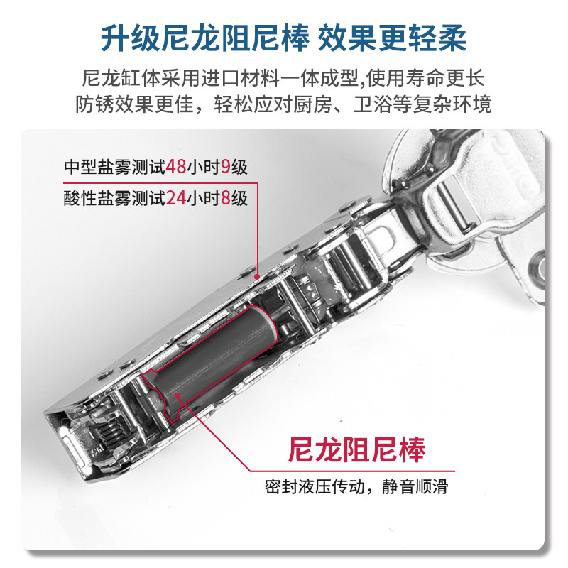 Dtc東泰c 81ヒンジ全ダンピング油圧緩衝二段力ドアヒンジ分解速度調整キャビネットキャビネットドアヒンジ|undefined