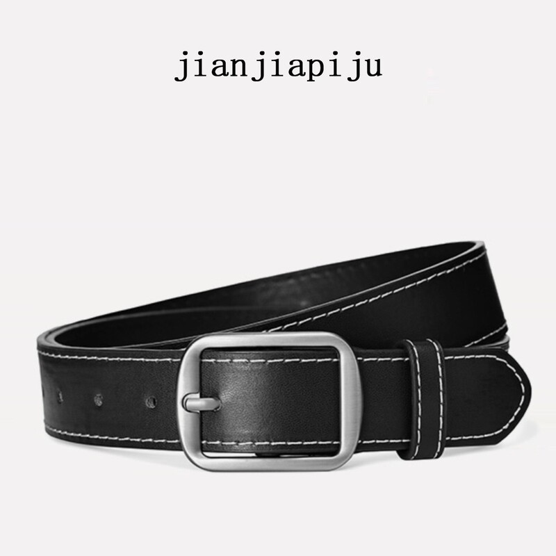 Men's Summer Versatile Decorative Dress Belt Ins Style Men's Casual Korean Trendy Jeans Belt Men