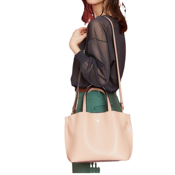 Japanese fashionable polyurethane shoulder bag