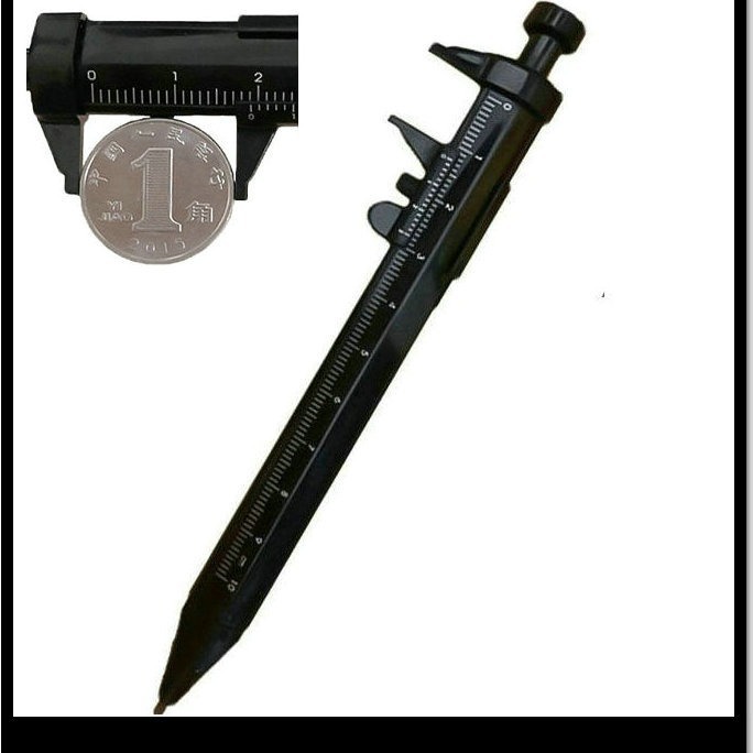 量異物scale商務會議智慧辦公文具尺子多用途使用遊標卡尺圓珠筆