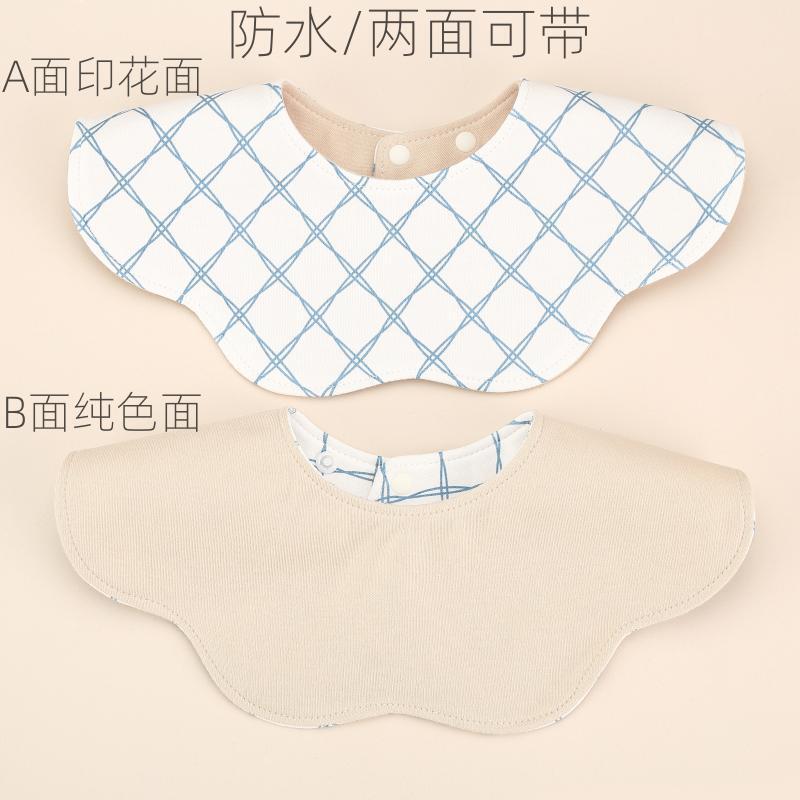 Babero Giratorio Impermeable para Bebé de 100% Algodón Impermeable y Giratorio de 360 Grados para Bebés image 18