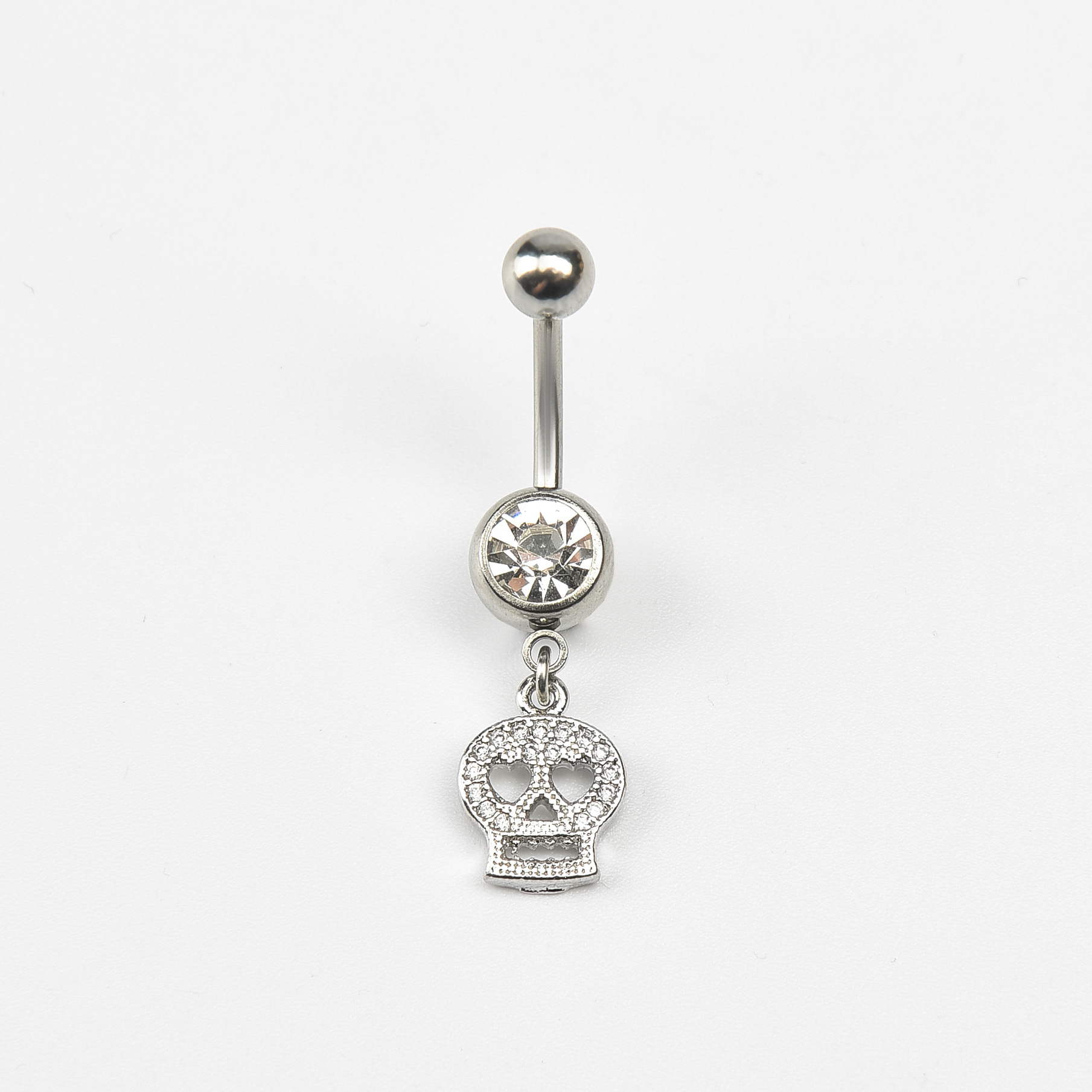 Manufacturer New Piercing Jewelry European And American Fashion Zircon Wisteria Navel Belly Button Ring_voghion.com