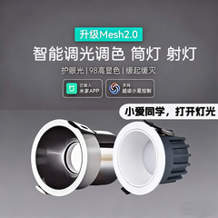 智能语音射灯嵌入式筒灯调光调色深杯防眩光小山丘已接入米家APP