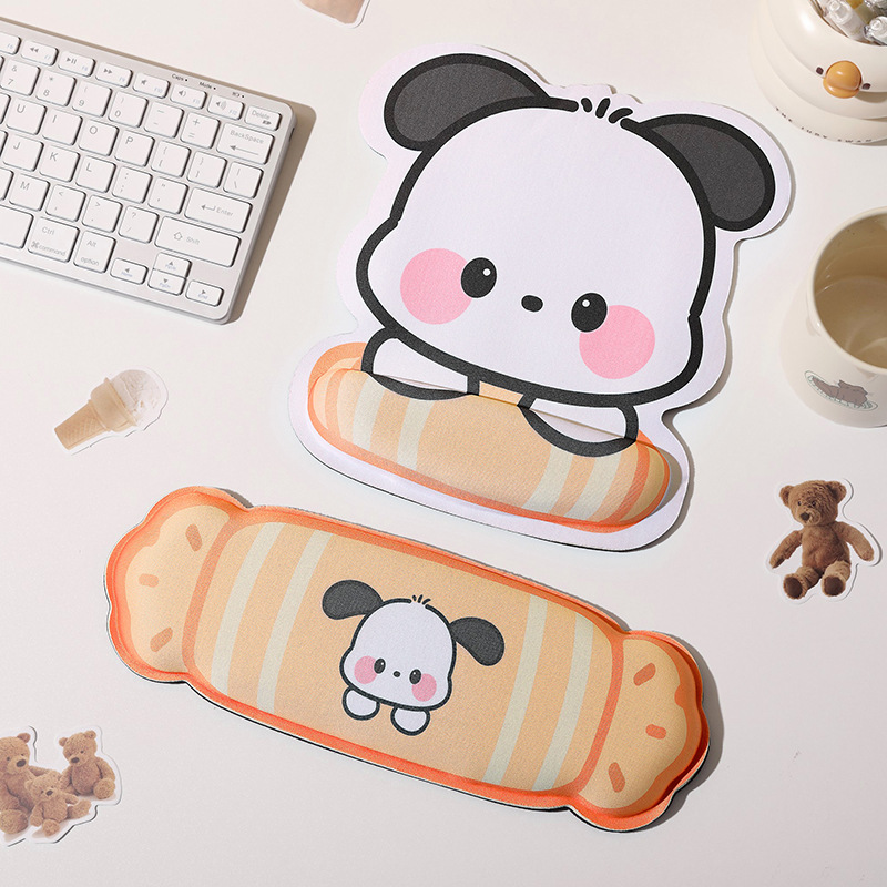 Alfombrillas de ratón transfronterizas, divertidas y variadas, reposamuñecas, alfombrillas de ratón de alta calidad con formas especiales, alfombrillas de ratón de dibujos animados para hombres y mujeres