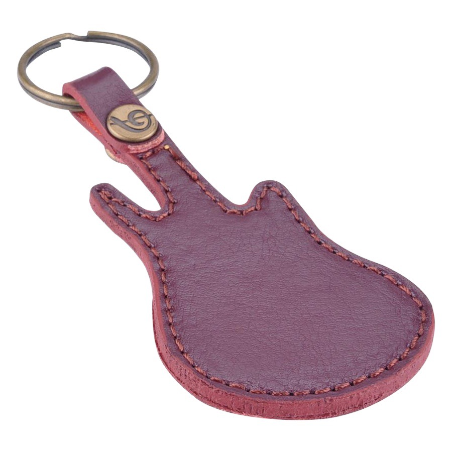 Transfronterizo Amazon WISH suministro de guitarra de cuero de la PU pull-out set llavero pull-out traje de accesorios de guitarra